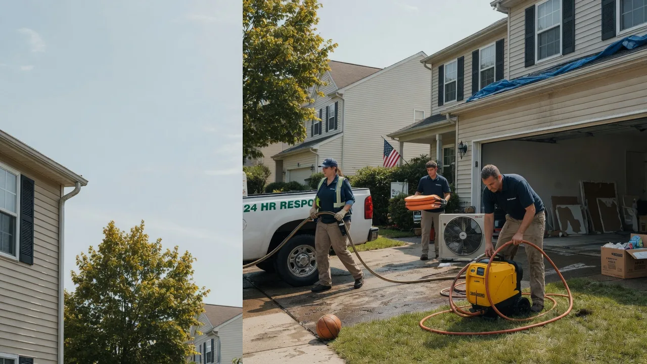 Emergency Water Damage Restoration in Mappsville, VA near me